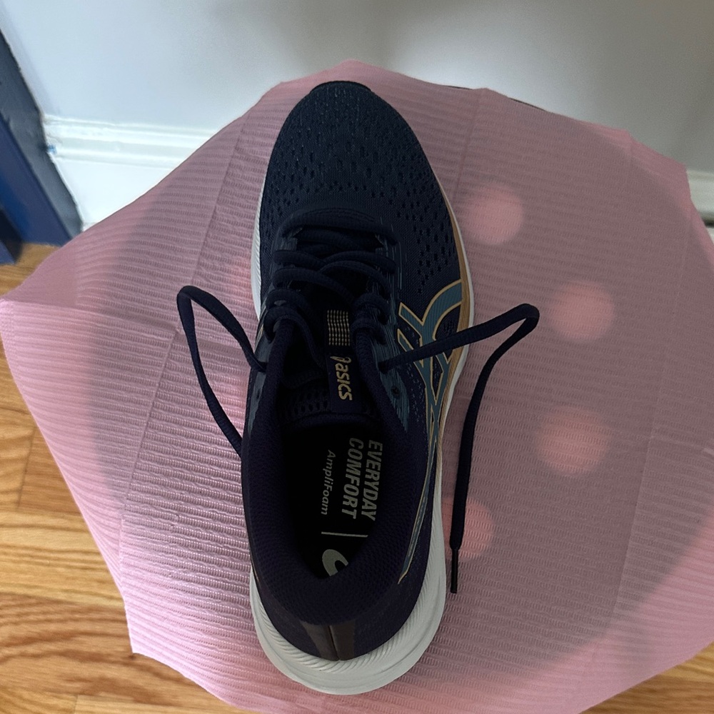 ASICS Women's Dark Blue Athletic Shoes